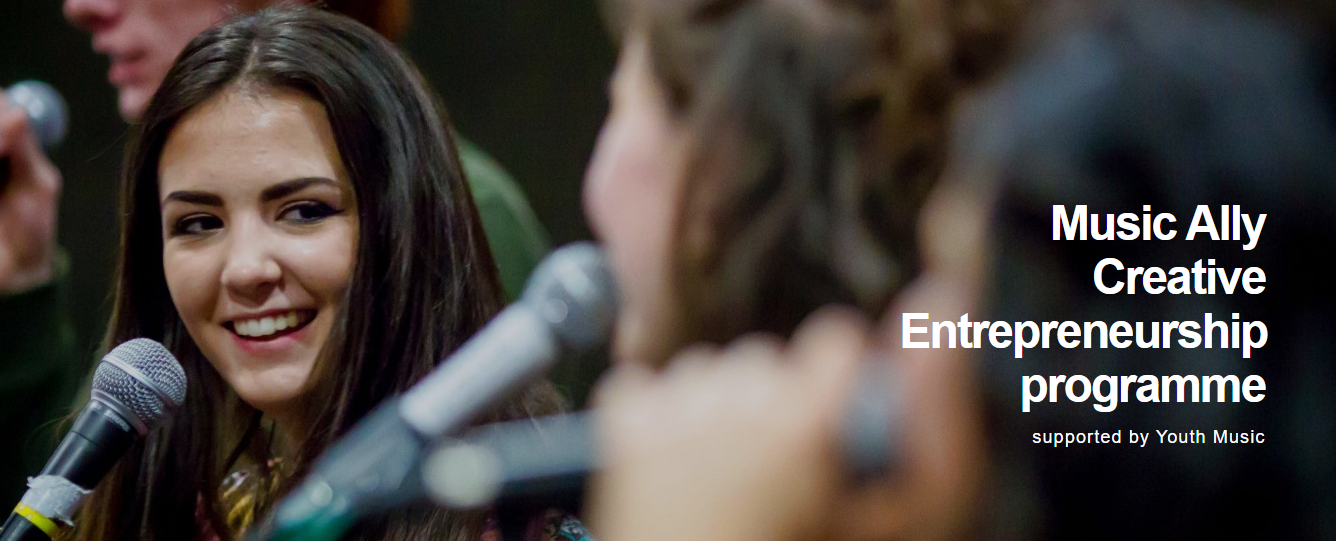 Youth Music and Music Ally launch remote Creative Entrepreneurship Programme aimed at DIY artists & aspiring music industry professionals